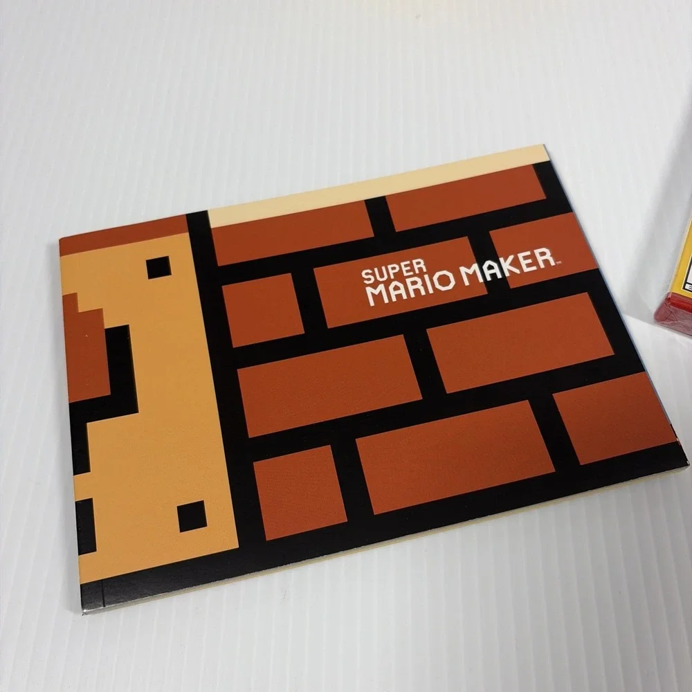 Super Mario Maker Wii U CIB Brand New Sealed Idea Book MINT
